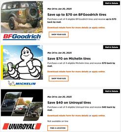 Kal Tire flyer Page 1