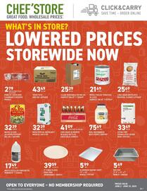 US Foods Chef's Store Weekly Ad Page 1