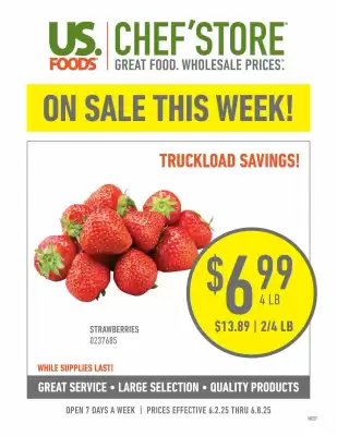 US Foods Chef's Store Weekly Ad (valid until 8-06)