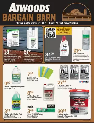 Atwoods Ranch & Home Weekly Ad (valid until 30-06)
