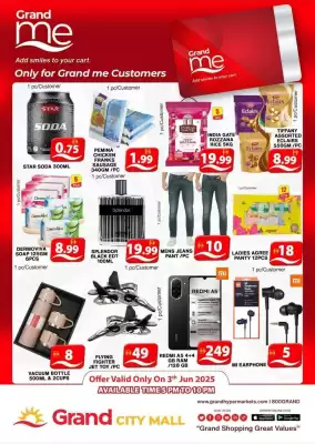 Grand Mall Sharjah catalogue (valid until 3-06)