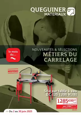 Catalogue Quéguiner (valable jusqu'au 30-06)