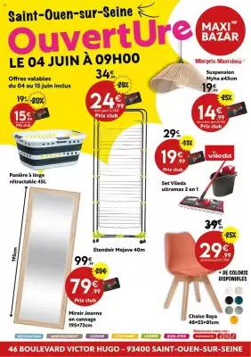 Catalogue Maxi Bazar (valable jusqu'au 15-06)