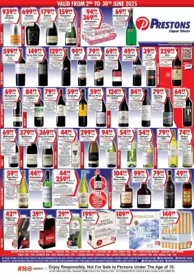 Prestons catalogue (valid until 30-06)