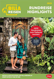 Billa Reisen Flugblatt Seite 1