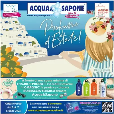 Volantino Acqua & Sapone (valido fino al 15-06)