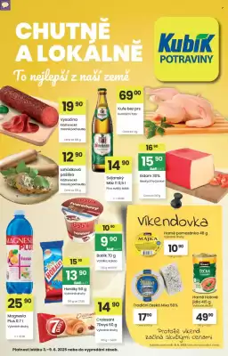 Kubík potraviny leták