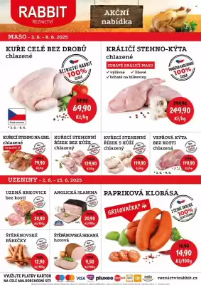 RABBIT řeznictví leták
