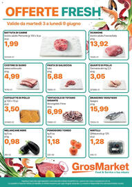 Volantino GrosMarket settimana 23 Pagina 1