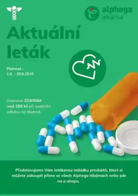 Alphega Lékárna leták