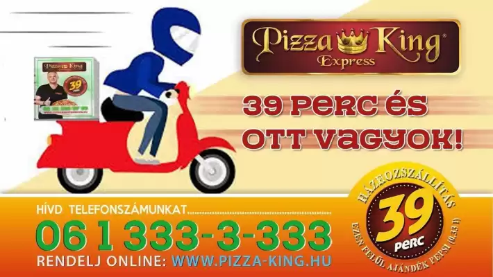 Pizza King akciós újság (érvényes eddig: 16-06)