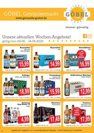 Getränke Göbel Prospekt woche 24 Seite 1