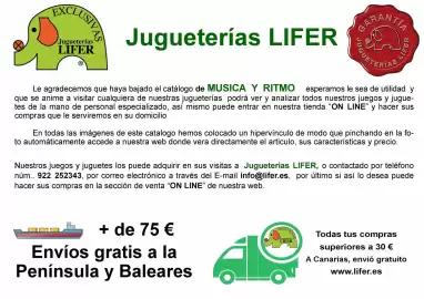 Folleto Jugueterías Lifer Página 2