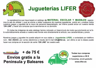 Folleto Jugueterías Lifer Página 2
