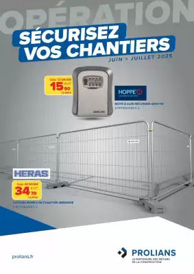 Catalogue Prolians (valable jusqu'au 31-07)