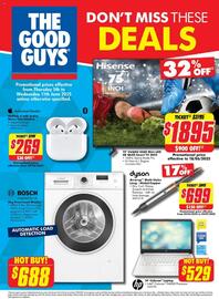 The Good Guys catalogue week 23 Page 1