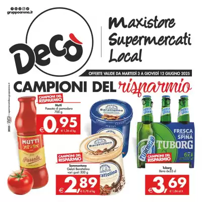 Volantino Deco Supermercati (valido fino al 12-06)