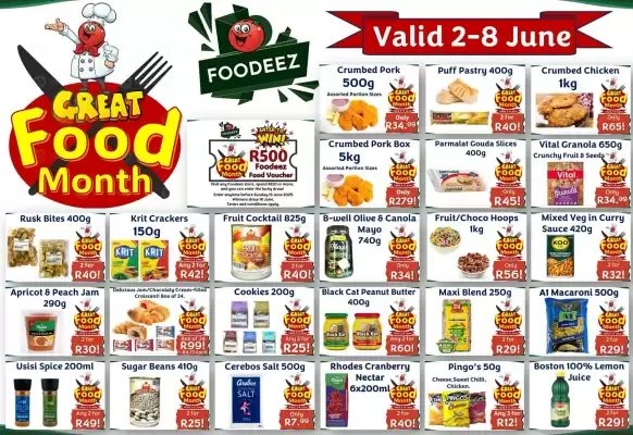 Foodeez catalogue