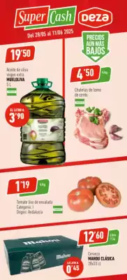 Folleto Supermercados Deza (válido hasta el 11-06)