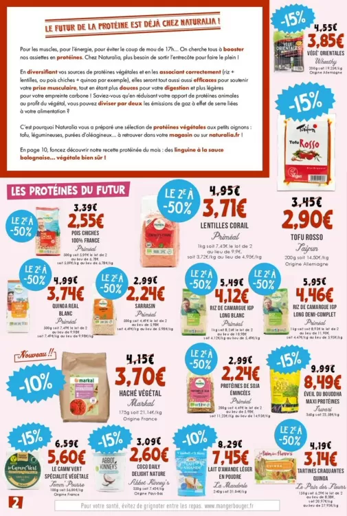 Catalogue Naturalia (valable jusqu'au 30-06)