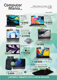 Computer Mania catalogue Page 1