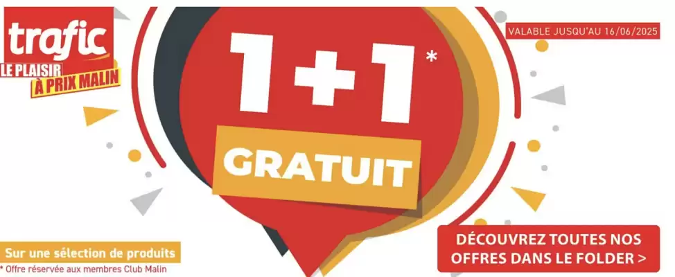 Catalogue Trafic (valable jusqu'au 16-06)