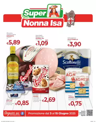 Volantino Supermercati Nonna Isa