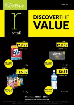 Musgrave MarketPlace leaflet (valid until 22-06)