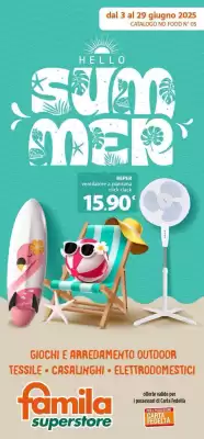 Volantino Famila Superstore (valido fino al 29-06)