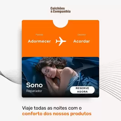 Folheto Colchões & Companhia