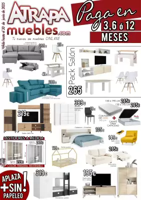 Folheto Atrapamuebles (válido até 30-06)