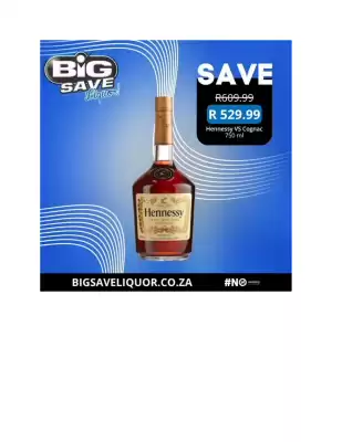 Big Save Liquor catalogue