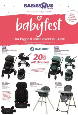 Babies 'R' Us flyer (valid until 23-06)