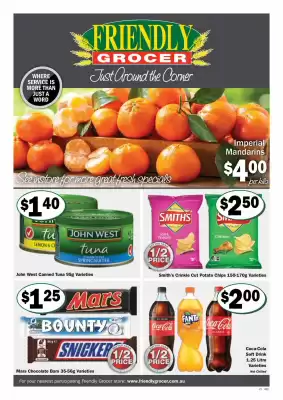 Friendly Grocer catalogue (valid until 3-06)