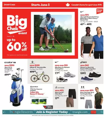 Sport Chek flyer (valid until 19-06)