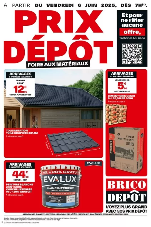 Catalogue Brico Dépôt (valable jusqu'au 19-06)