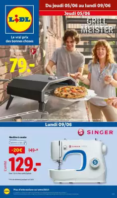 Catalogue Lidl (valable jusqu'au 9-06)
