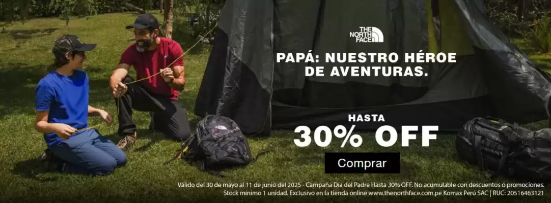 Catálogo The North Face (válido hasta 30-06)