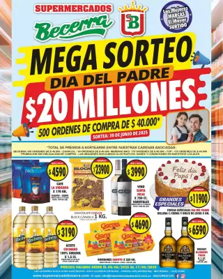 Catálogo Supermercados Becerra (válido hasta 17-06)