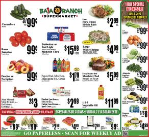 Baja Ranch Weekly Ad week 23 Page 1