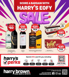 Harry Brown catalogue Page 1