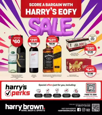 Harry Brown catalogue