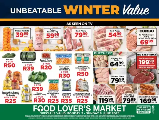 Food Lover's Market catalogue (valid until 8-06)