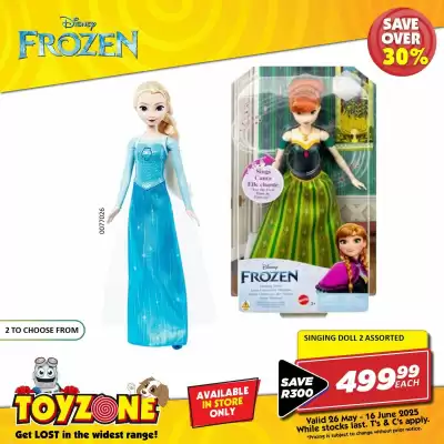 Toy Zone catalogue (valid until 16-06)
