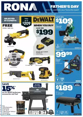 RONA flyer (valid until 12-06)