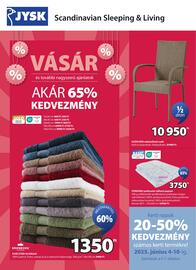 JYSK akciós újság Oldal 1