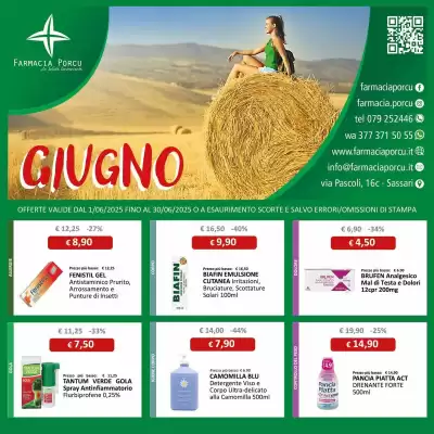 Volantino Farmacia Porcu (valido fino al 30-06)