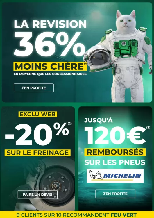 Catalogue Feu Vert (valable jusqu'au 1-07)