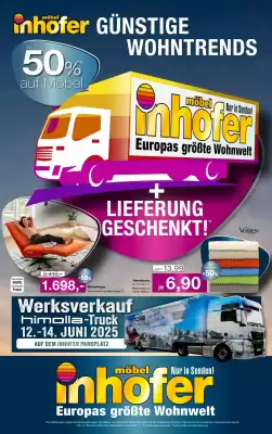 Möbel Inhofer Prospekt (gültig bis 21-06)