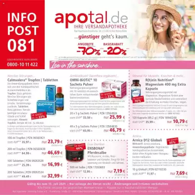 Apotal Prospekt (gültig bis 15-07)
